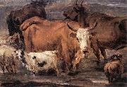 BERCHEM, Nicolaes Animal Study dd china oil painting reproduction